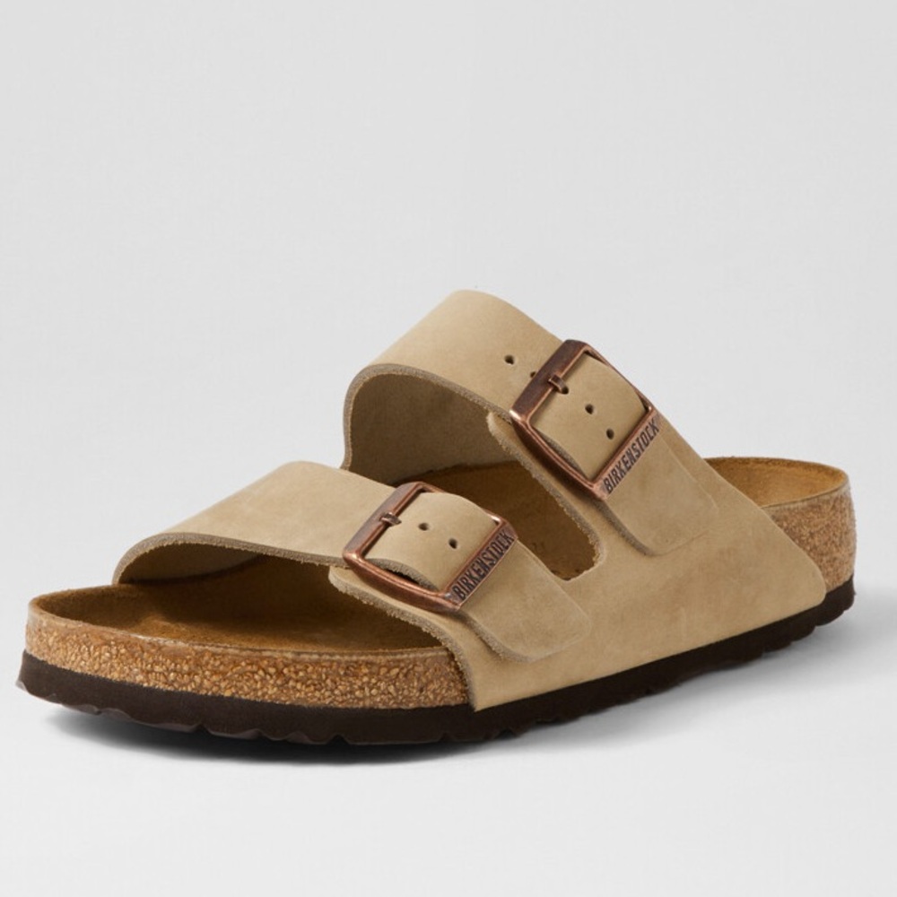 NWT BIRKENSTOCK Arizona Oiled Leather Soft Footbed Sandals
